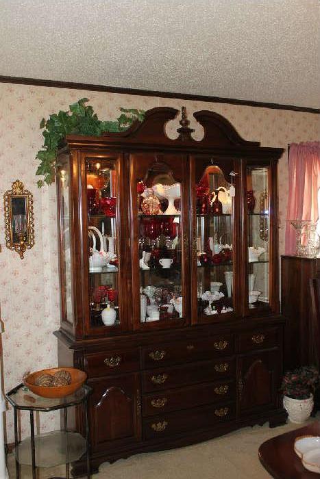 Mahogany China Cabinet