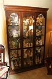 #1 Lighted Curio Cabinet - full!