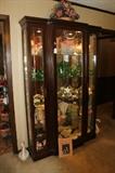 #2 Lighted Curio Cabinet