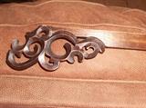 HAND CARVED IN INDIA...WALL HANGING ROD