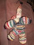VINTAGE HANDMADE CLOTH CLOWN