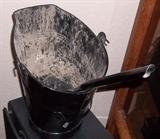 COAL/ASH BUCKET WITH SHOVEL