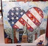 PAINTING BY YAKOV THIS ONE HUNG IN THE 911 SITE