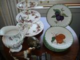 Johnson Brothers and Blue ridge fruit plates