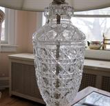 cut glass table lamp