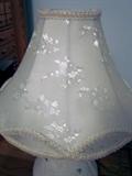 Belleek table lamp, perfect condition