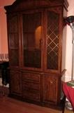 Solid wood china cabinet by Bassett
