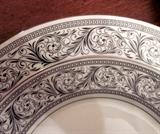 Harmony House fine China, Valencia pattern, 7-pc. place settings, service for 12 (plus serving pieces)