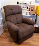 La-Z-Boy recliner, chocolate brown
