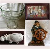 One of many Rhinos and other decorative pieces