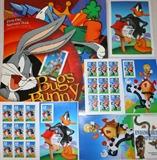 Small sample of the large amount of stamps