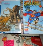 Small sample of the large amount of stamps