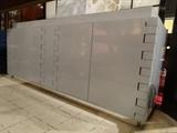RARE PAUL EVANS CITYSCAPE CABINET, CHROME BASE, DOVE GRAY MICA VENEER, CIRCA 1970's