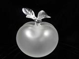 LALIQUE FRANCE CRYSTAL APPLE