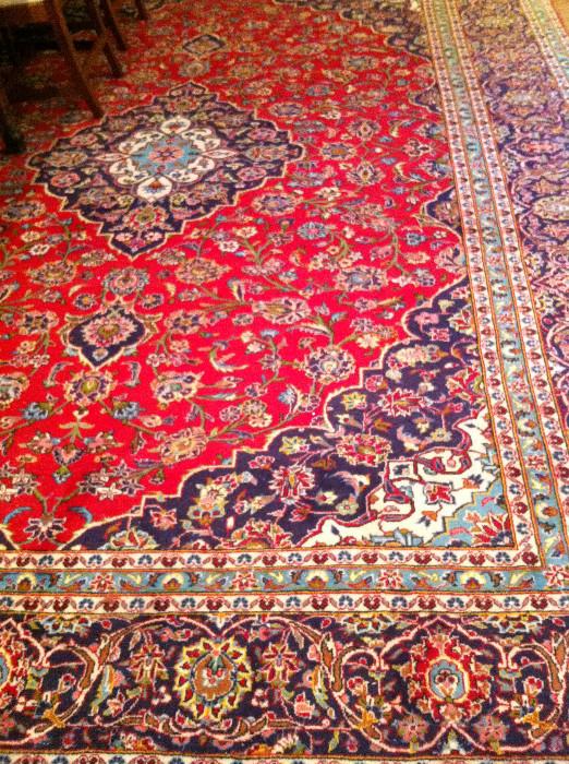           extra large (9" x 13') Persian rug from Iran