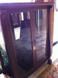                     antique china cabinet/bookcase