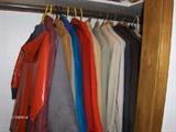 Several men's suits & jackets