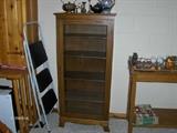Nice Glass door cupboard or bookcase