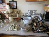 VIntage Kitchen Small Appliances, Gadgets. Molds Etc