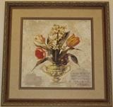 Better Homes for Home Interiors 1 of 2 Large Framed & Matte Floral Still Life Prints
