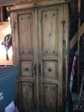 RUSTIC MEXICAN ARMOIRE