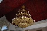 72 CANDLE CHANDELIER ( COPY OF ONE FROM THE CZAR'S PALACE IN ST. PETERSBURG ) 6' DIAMETER - 8' HEIGHT