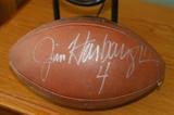 Jim Harbourgh signed football