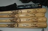 Greg Maddux signed Baseball Bats & Reggie Jackson signed Bat