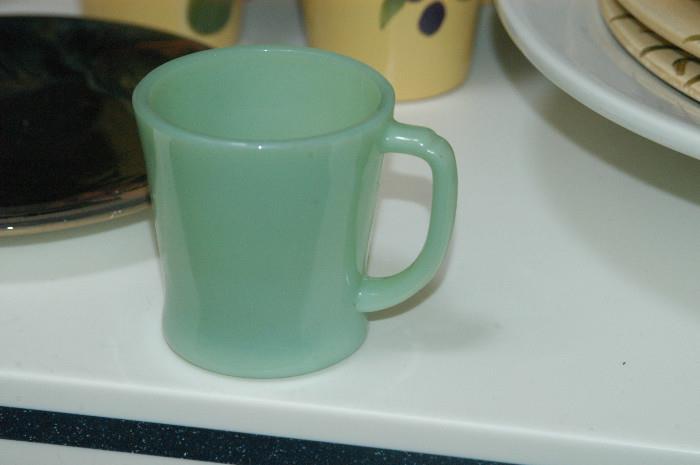 FireKing Mint Green Coffee Mug