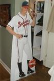 Chipper Jones signed Stand Up