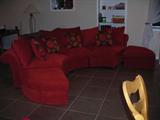 this is the red sectional that the other piece goes to!
