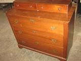 Walnut Glove Box Dresser 1800's
