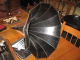 Edison Large Morning Glory Horn original to the Edison Phonograph.