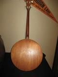 Resonator back on Gibson Banjo.