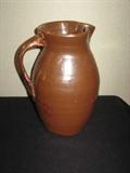 Tennessee Pottery large brown pitcher .