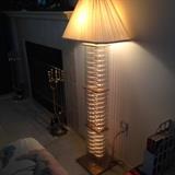 This floor lamp is way cool !! Must see to appreciate the ambience is give off