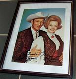 Roy Rogers & Dale Evans Autographed Photo