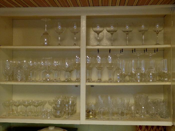 Villeroy and Boch glassware and other