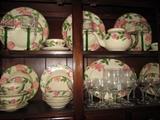 VINTAGE Franciscan "Desert Rose" china