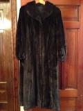 Full Length Black Diamond Mink Coat