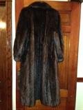 Full Length Virgin Beaver Chestnut Coat