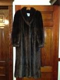 Full Length Virgin Beaver Chestnut Coat