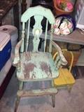 Primitive High Chair