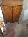 Oak Music Cabinet