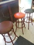 Mid Century Soda Fountain Bar Stools