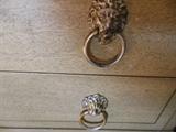 Lions Head original hardware on Rway Dressers