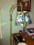Vintage metal floor lamp