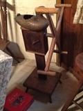 Primitive yarn winder