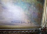 Wallace McBeth oil painting