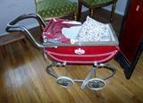 vintage doll buggy
